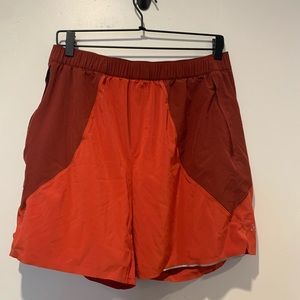 Red Lululemon Shorts